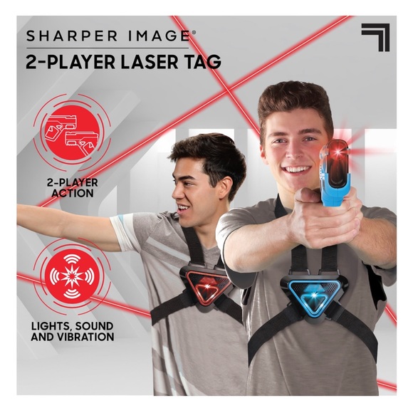 Sharper Image Electronic Laser Tag 2 Player - Picture 8 of 13